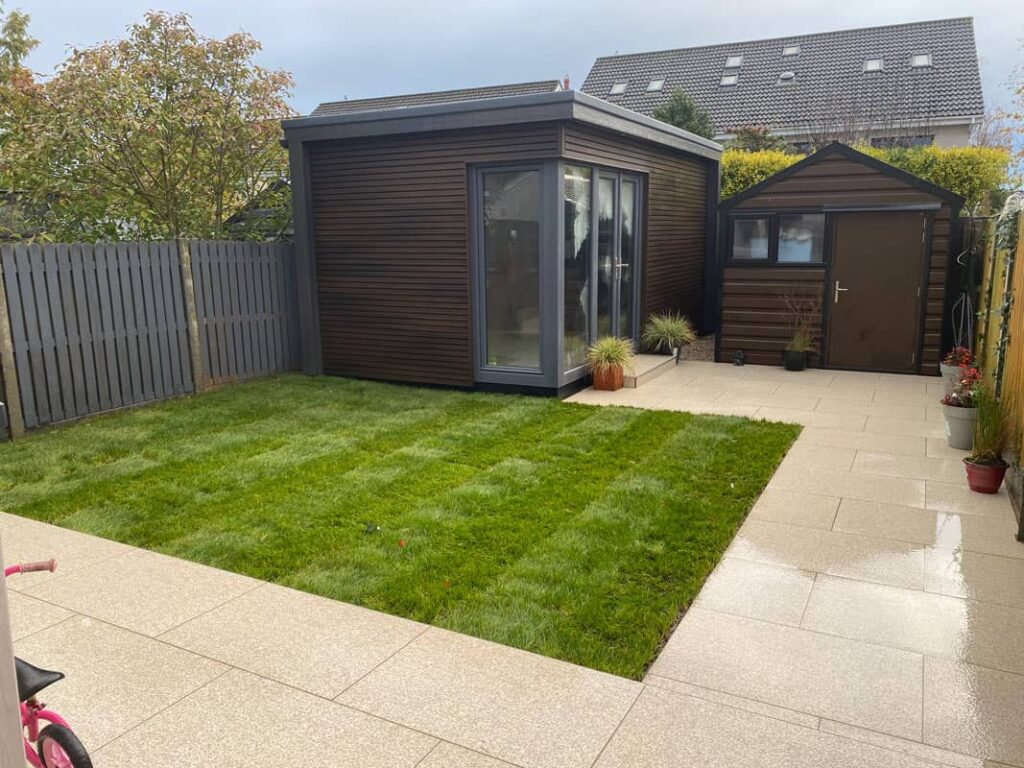 landscaping case study - Maynooth Back Garden - AFTER pic