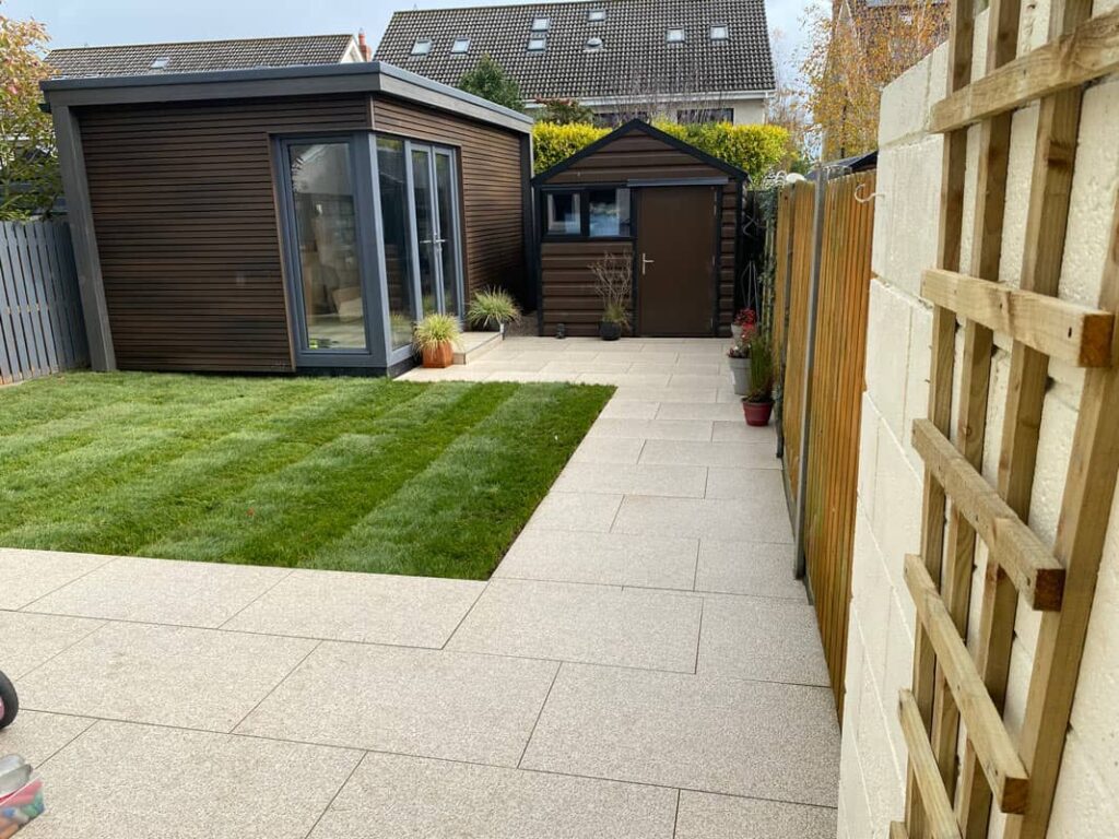 landscaping case study - Maynooth Back Garden - AFTER pic