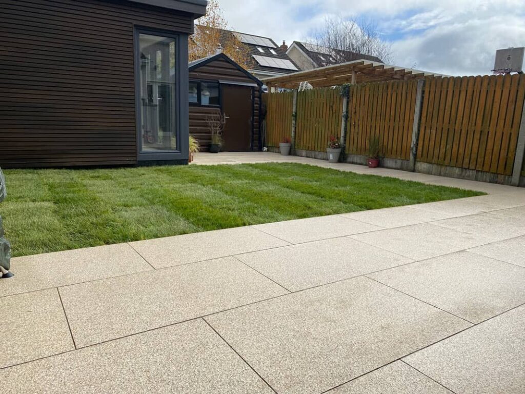 landscaping case study - Maynooth Back Garden - AFTER pic