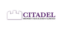 Citadel Property Management logo for client banner