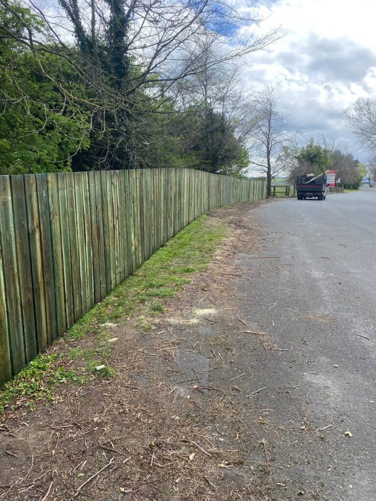 Punchestown Racecourse Dublin Road Entrance - landscaped by Oak Lodge Landscapes